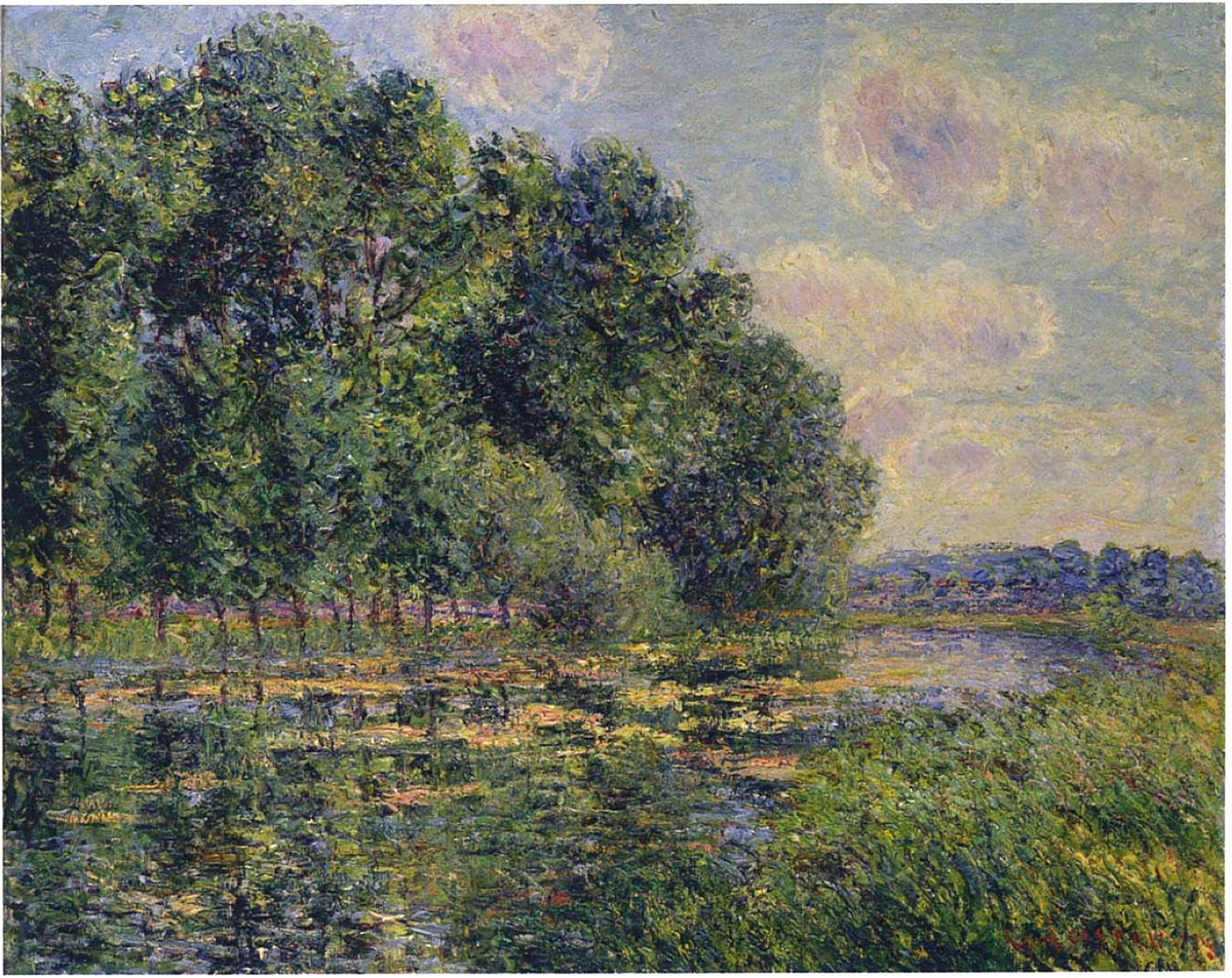 By the Eure River in Summer by Gustave Loiseau