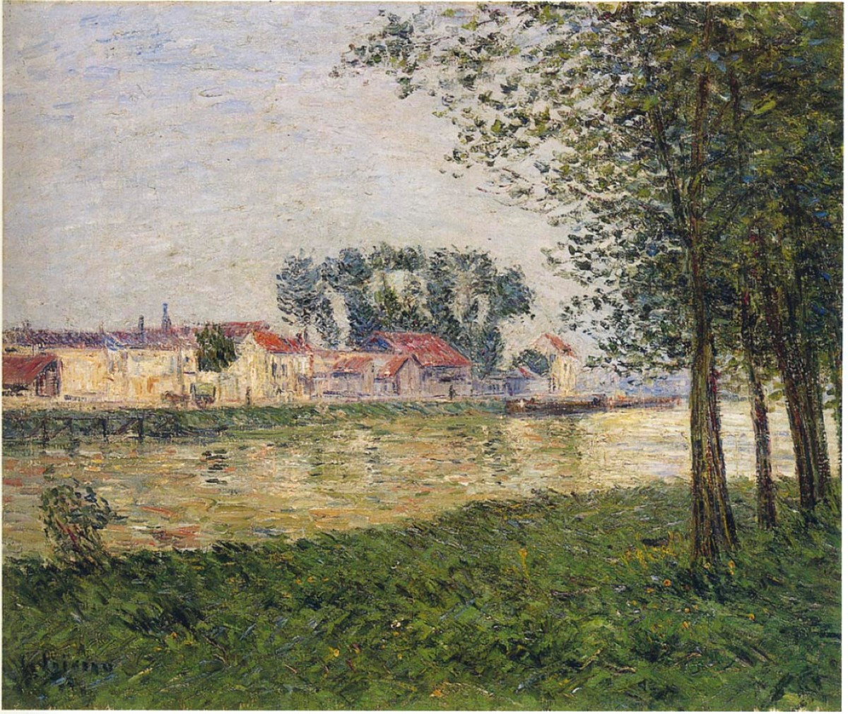 By the Oise at Parmain by Gustave Loiseau