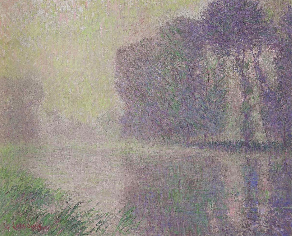 By the River Eure by Gustave Loiseau