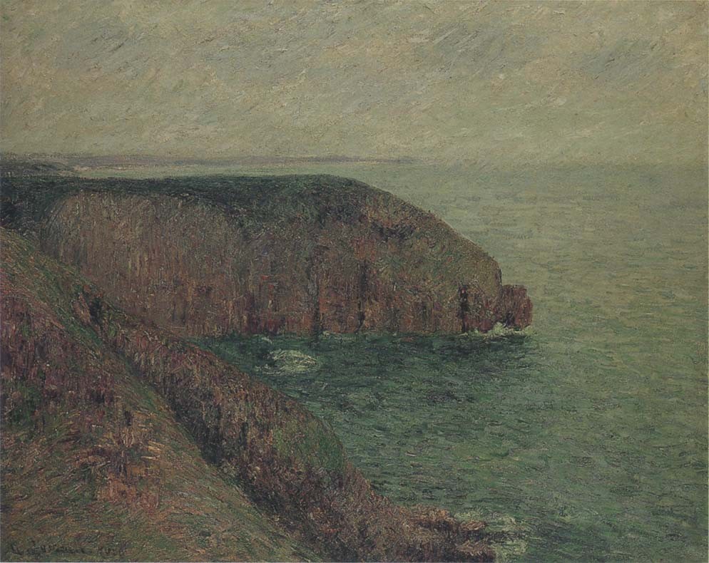 Cliffs at Fecamp by Gustave Loiseau