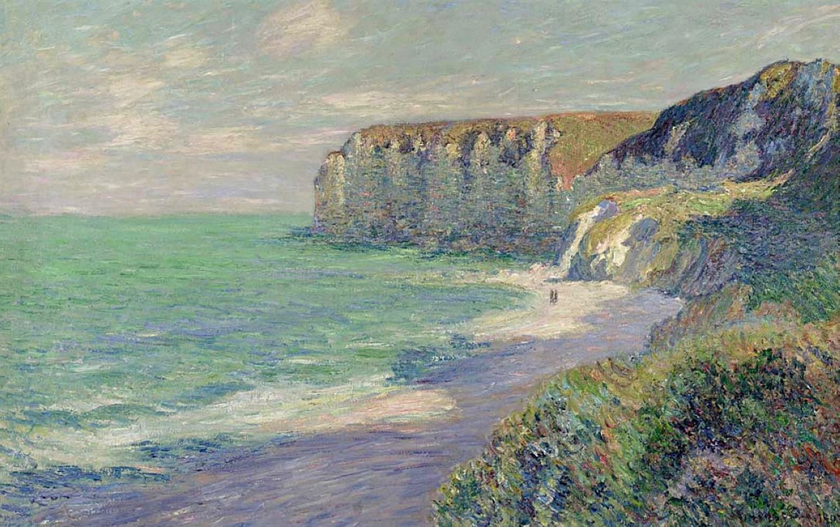 Cliffs at Saint Jouin by Gustave Loiseau