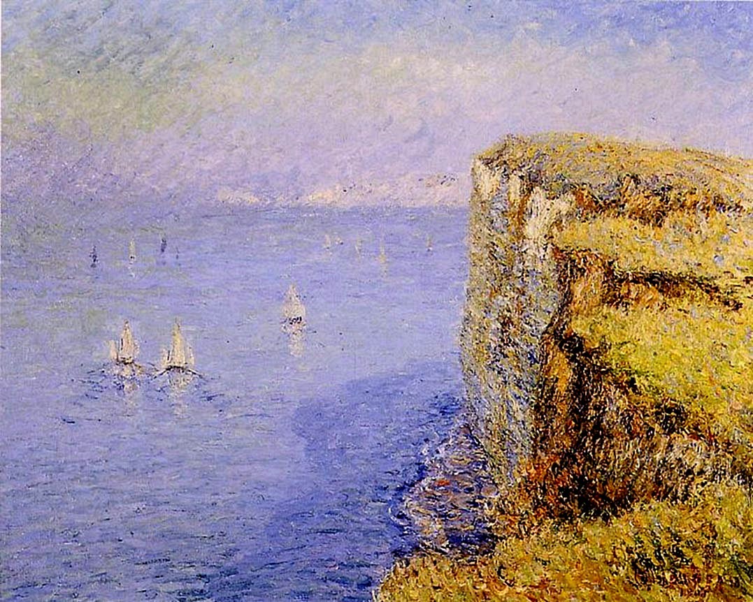 Cliffs by the Sea by Gustave Loiseau