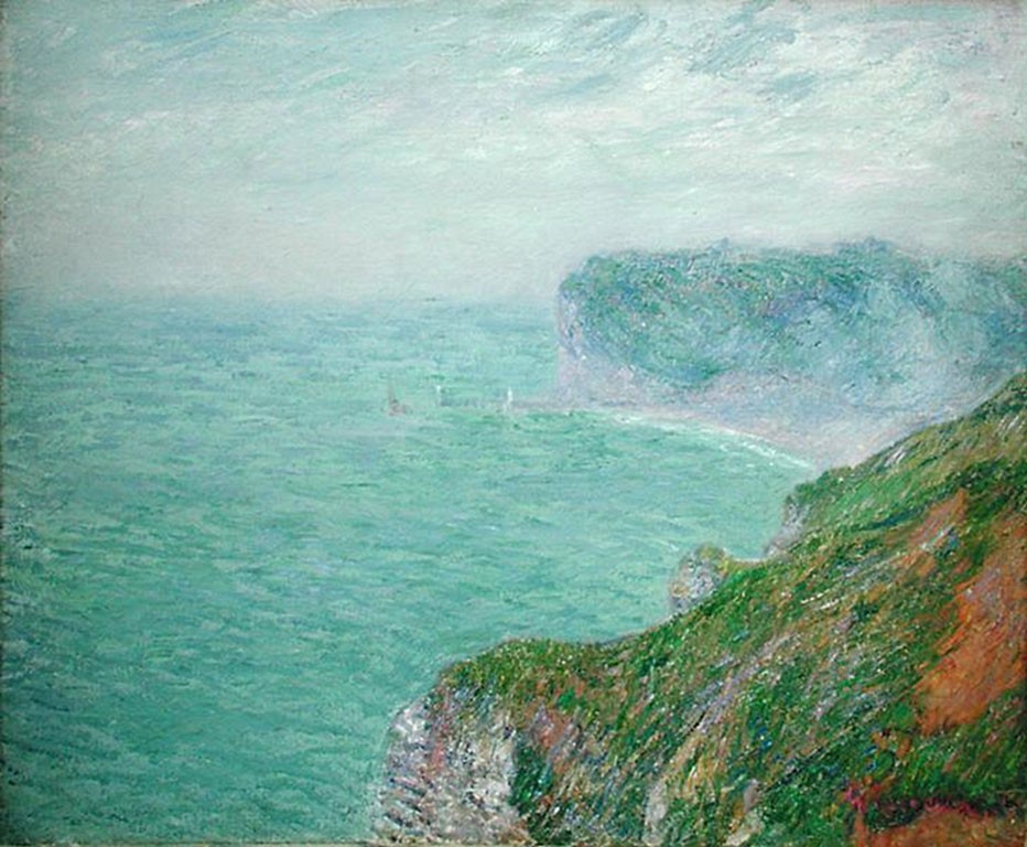 Cliffs in Normandy by Gustave Loiseau