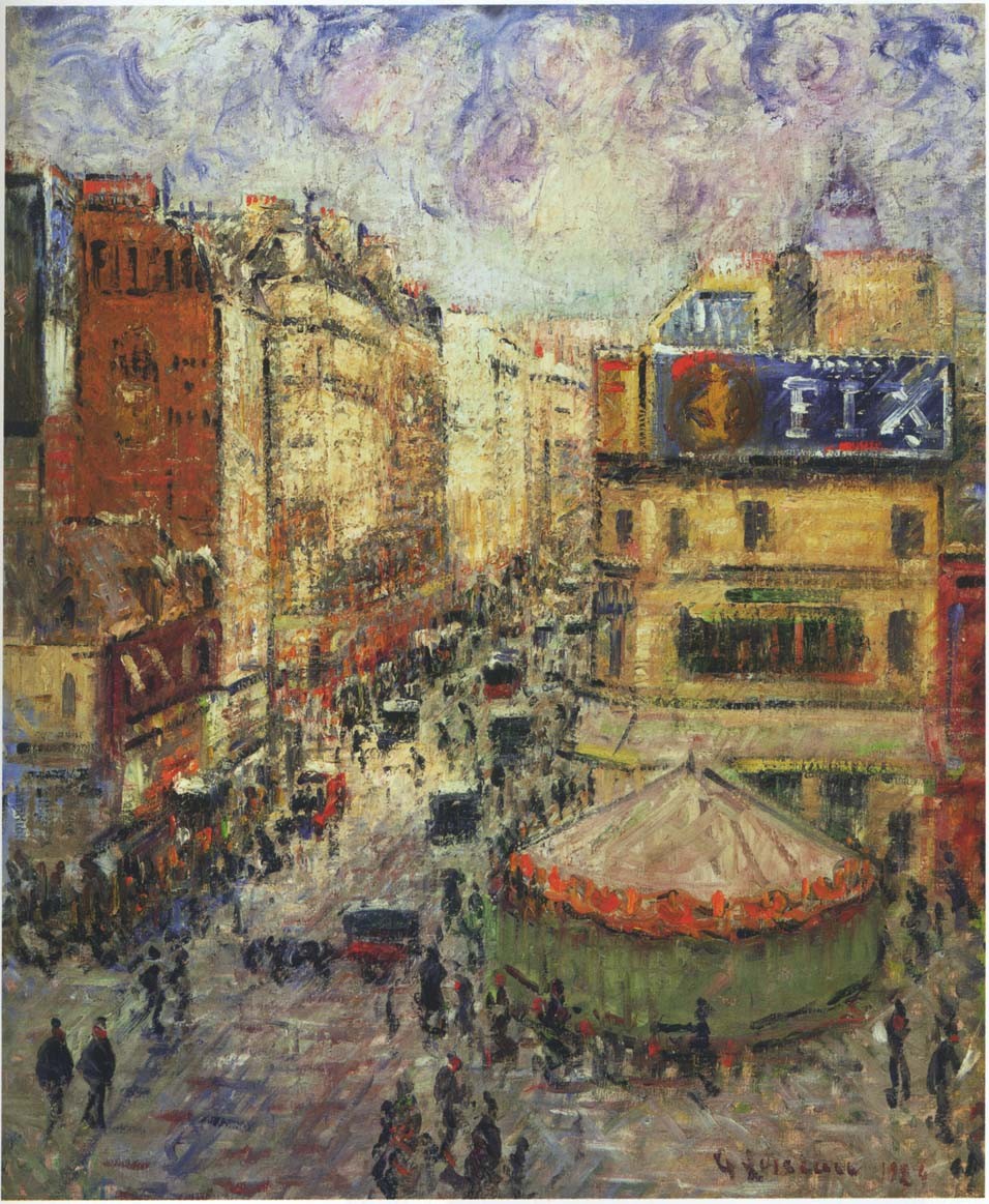 Cligancourt street by Gustave Loiseau