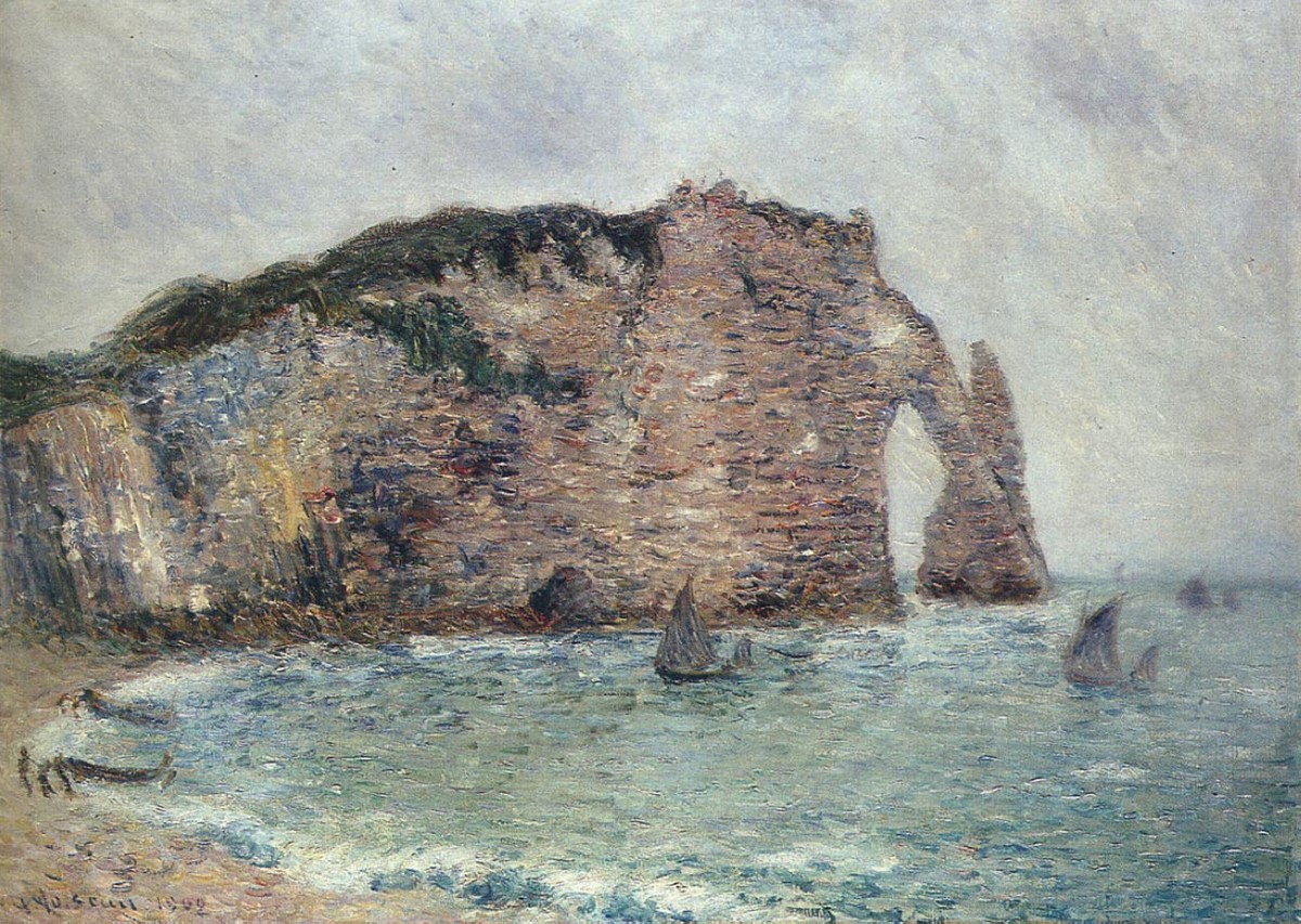 Etretat by Gustave Loiseau