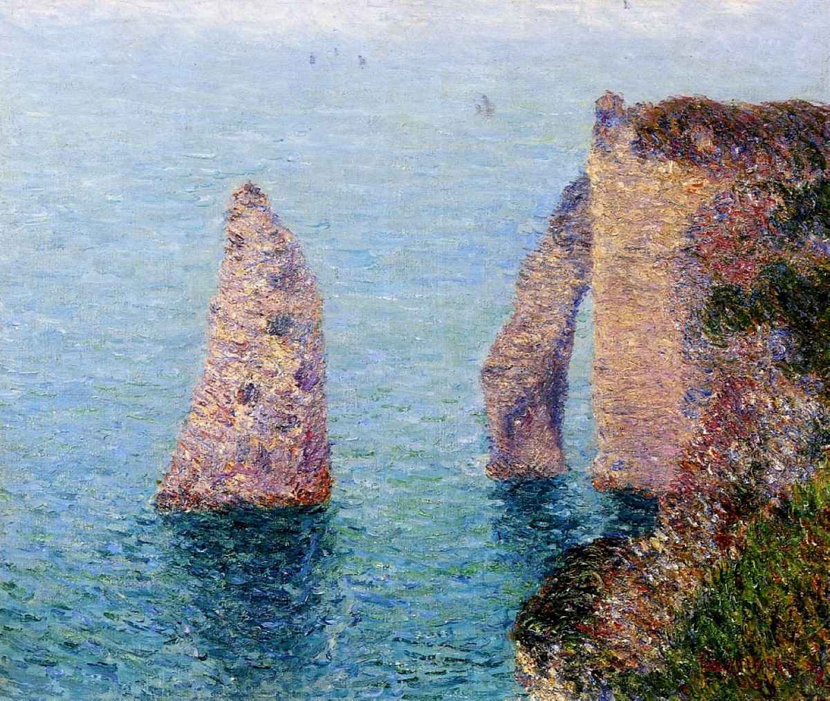 Etretat by Gustave Loiseau