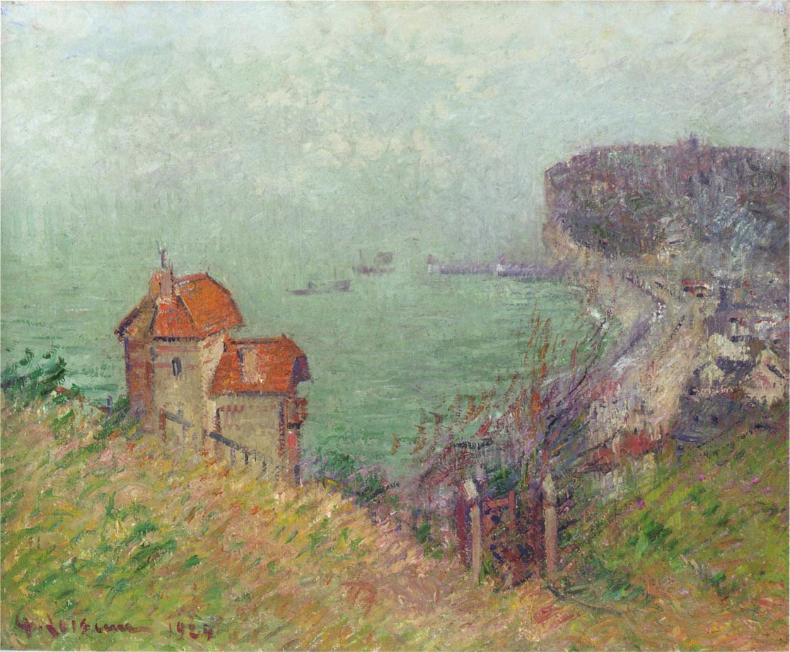 Fecamp Gray Weather by Gustave Loiseau
