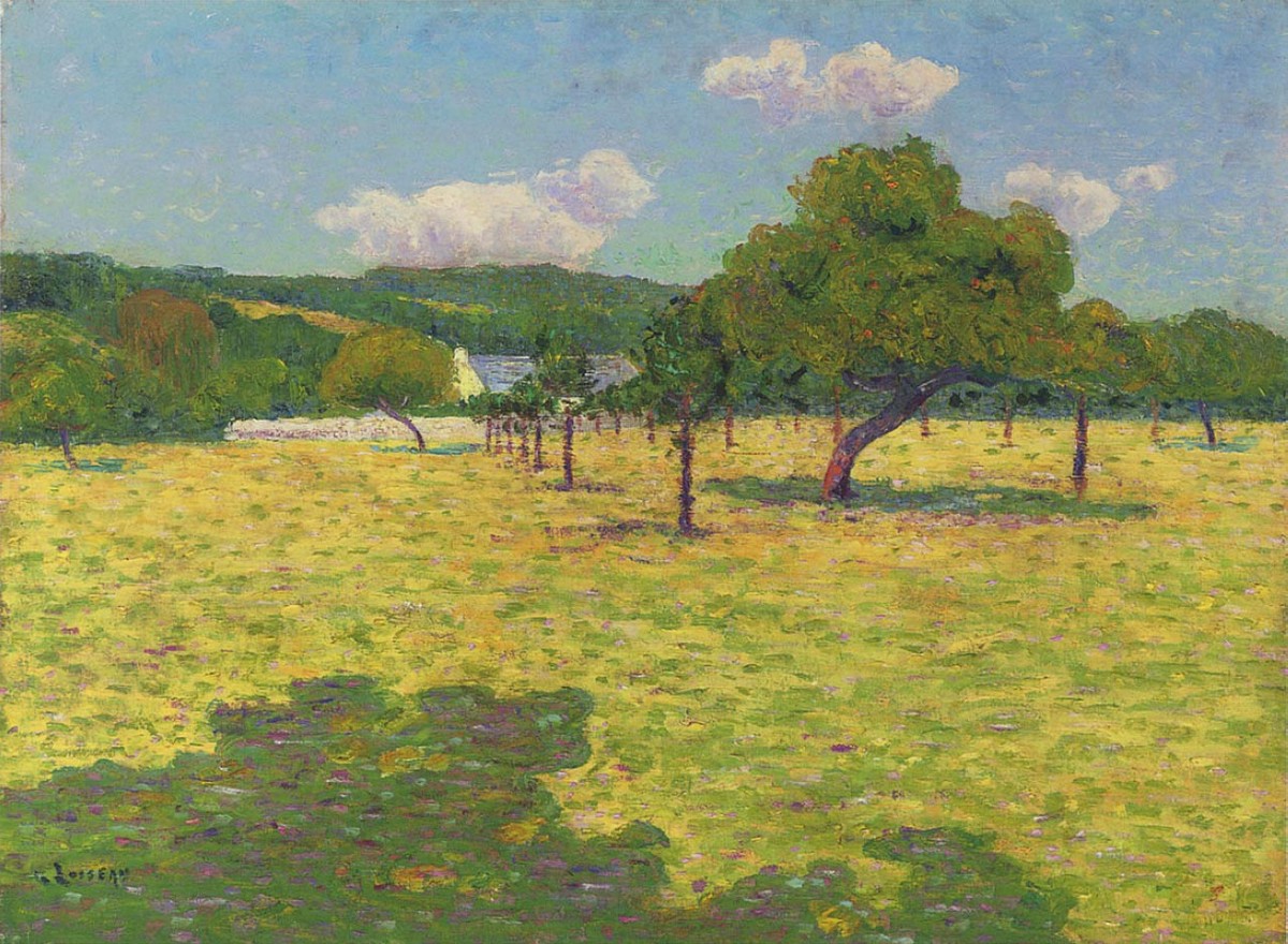Field and Hills by Gustave Loiseau