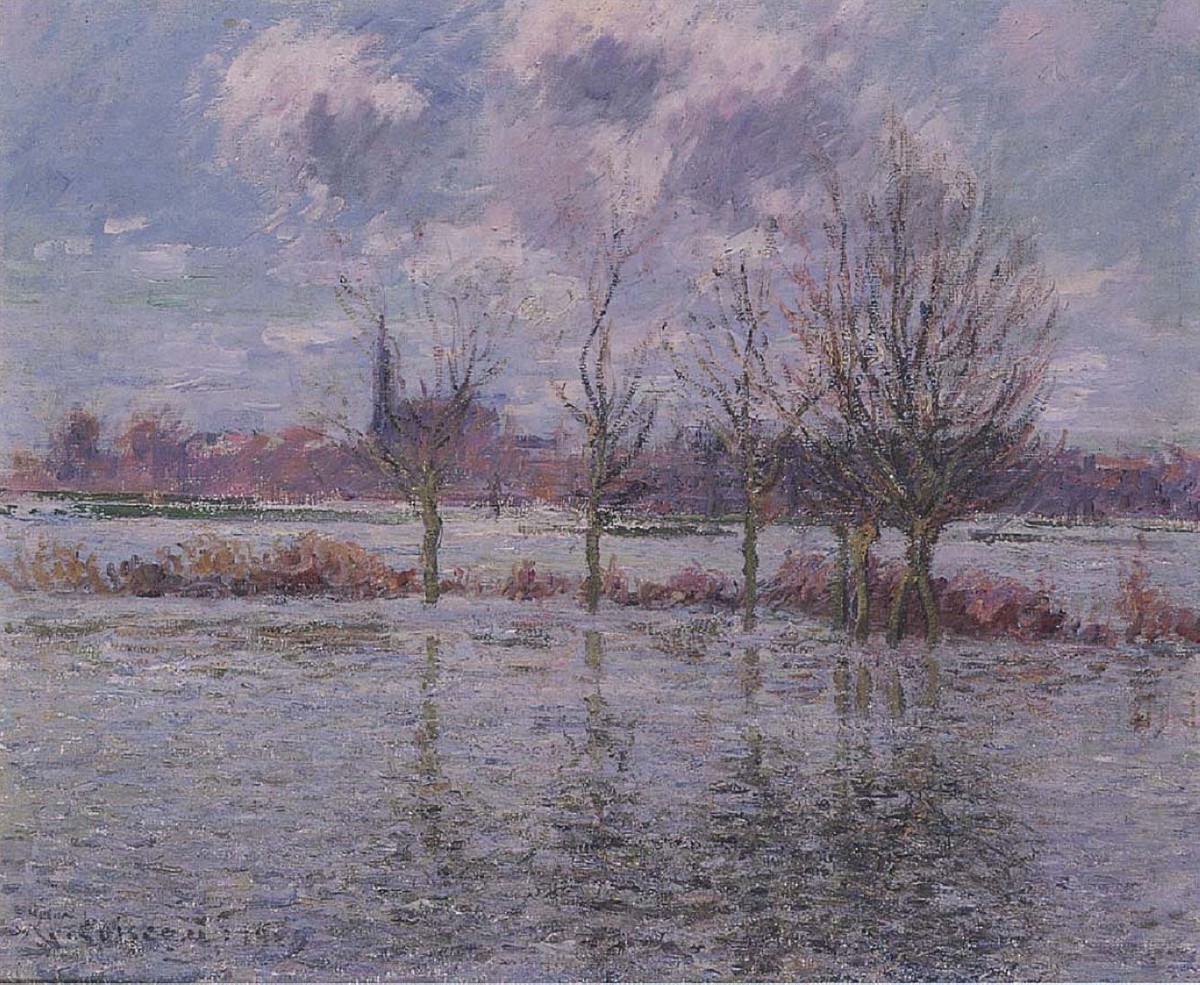 Flood Near Nantes by Gustave Loiseau
