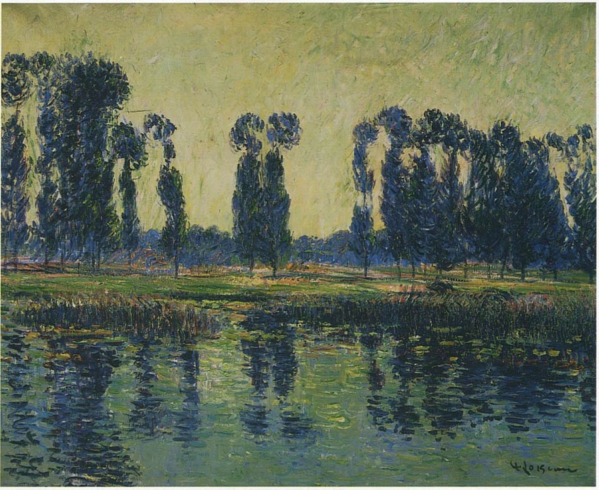 Ice on the Oise River by Gustave Loiseau