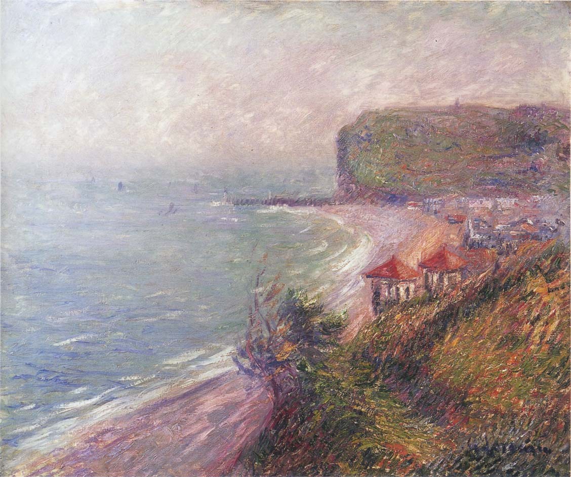 Jetty at Fecamp by Gustave Loiseau