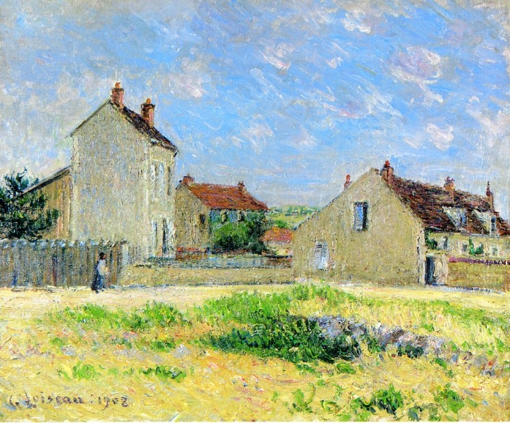 Landscape, near Auxerre by Gustave Loiseau