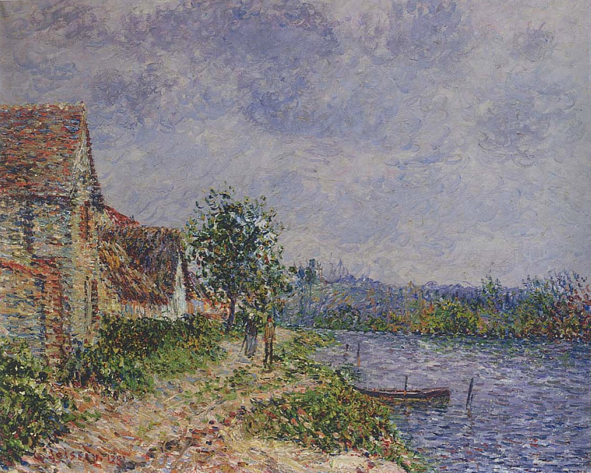 Port Joie by Gustave Loiseau