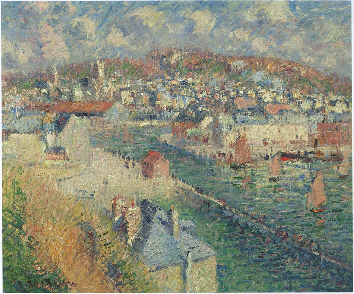 Port of Fecamp by Gustave Loiseau