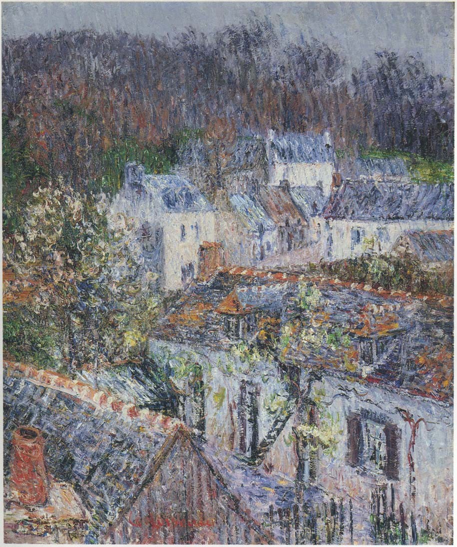 Rain in Pont-Aven by Gustave Loiseau