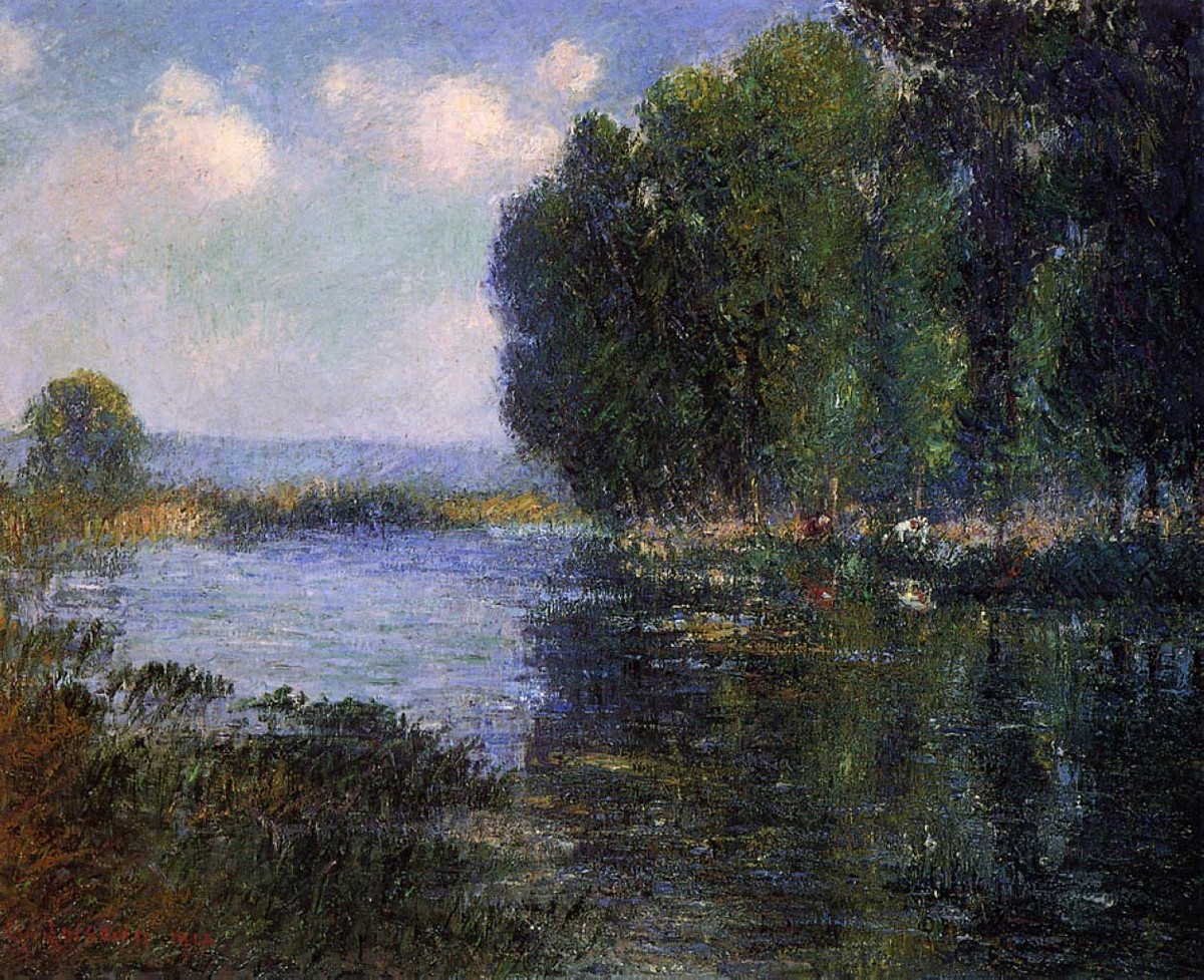 River Bend in Normandy by Gustave Loiseau