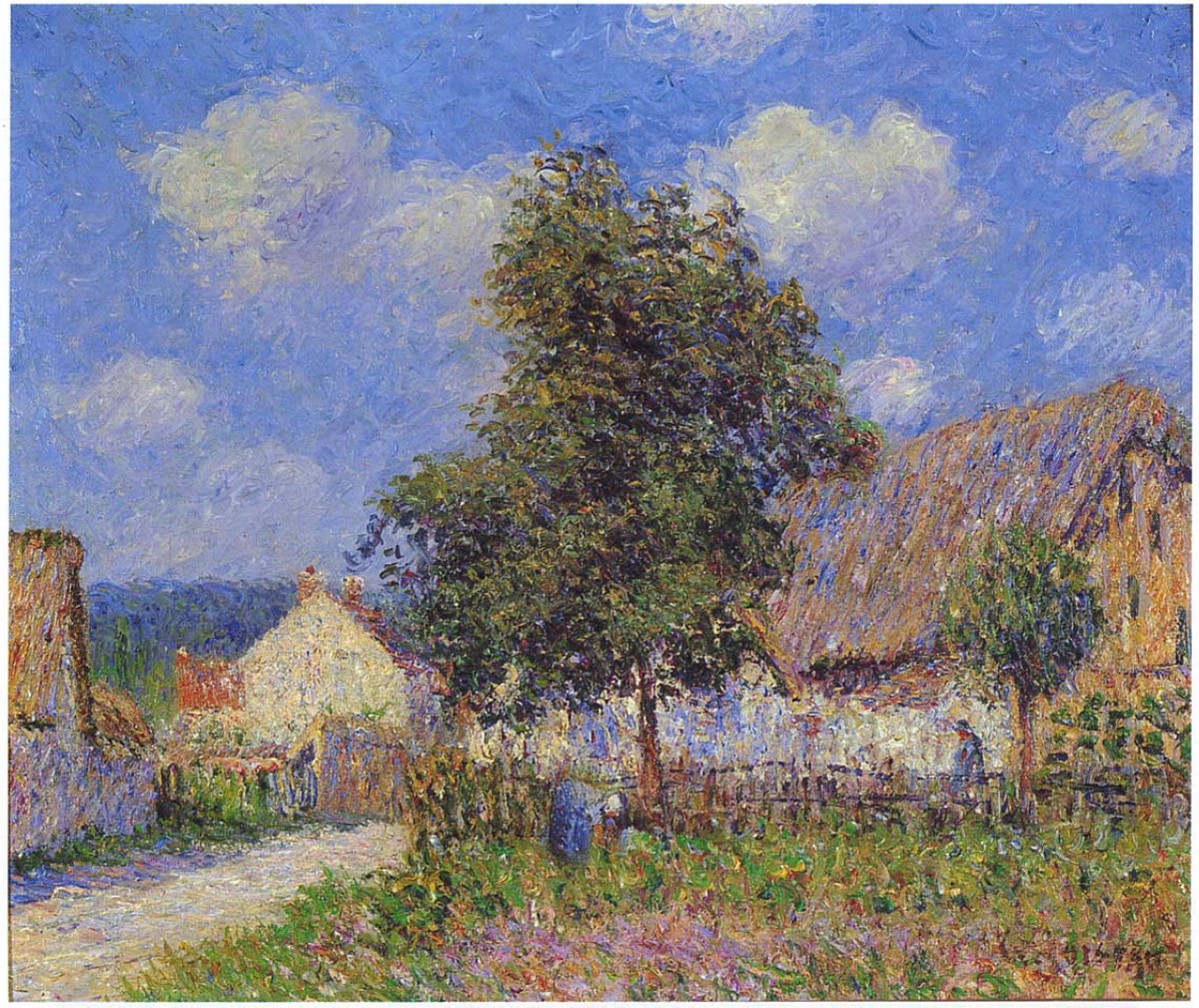 Small Farm at Vaudreuil by Gustave Loiseau