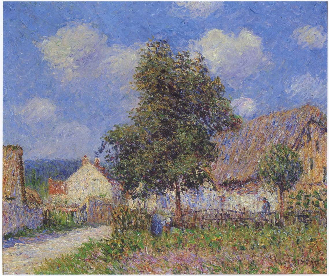 Small Farm at Vaudreuil by Gustave Loiseau