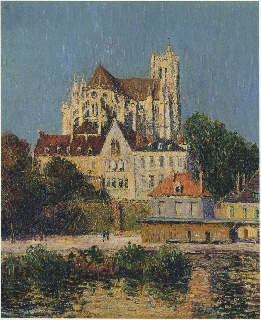 The Auxerre Cathedral by Gustave Loiseau