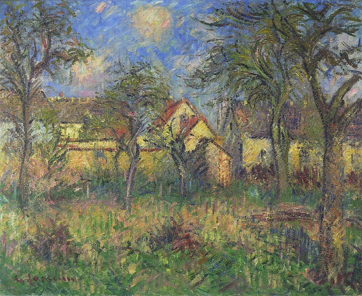 The Garden by Gustave Loiseau