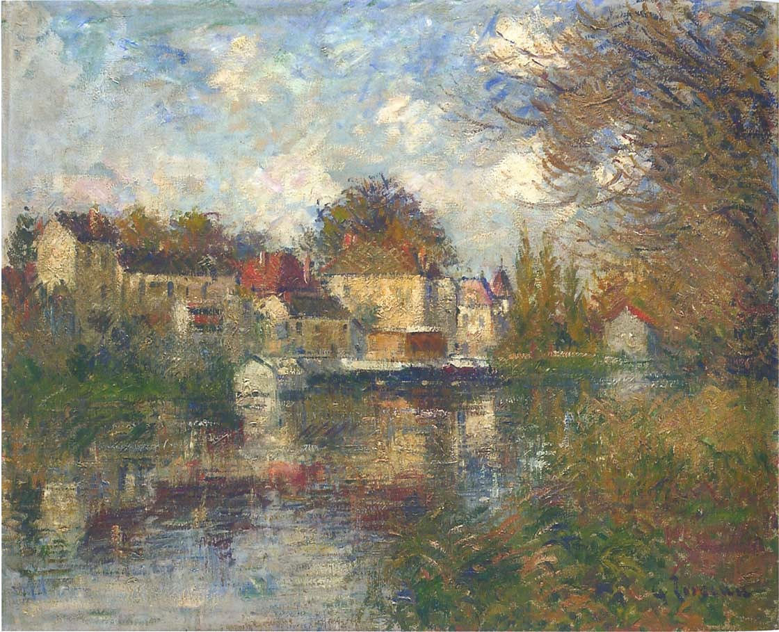 The Loing at Moret by Gustave Loiseau