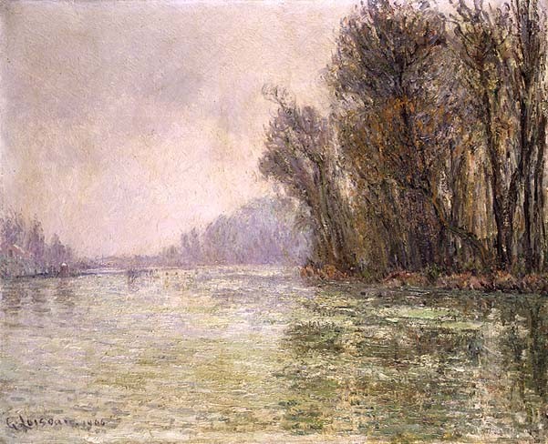The Oise in Winter by Gustave Loiseau