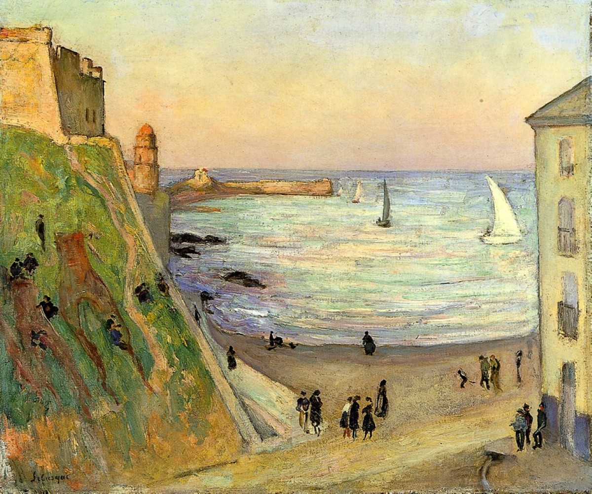The Port at Collioure by Gustave Loiseau