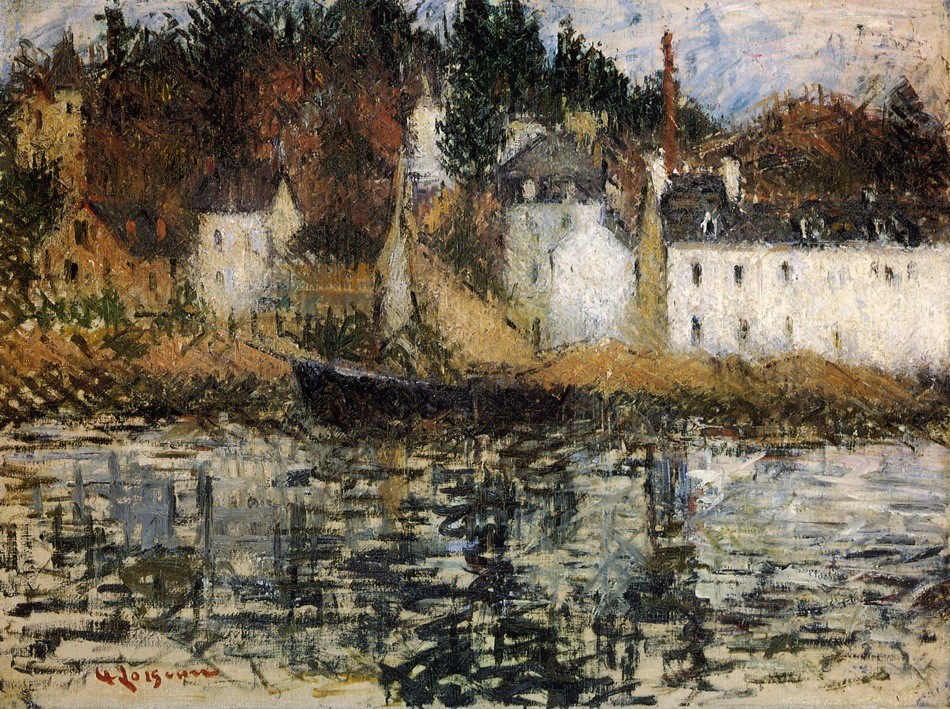 The Quay at Pont Aven by Gustave Loiseau