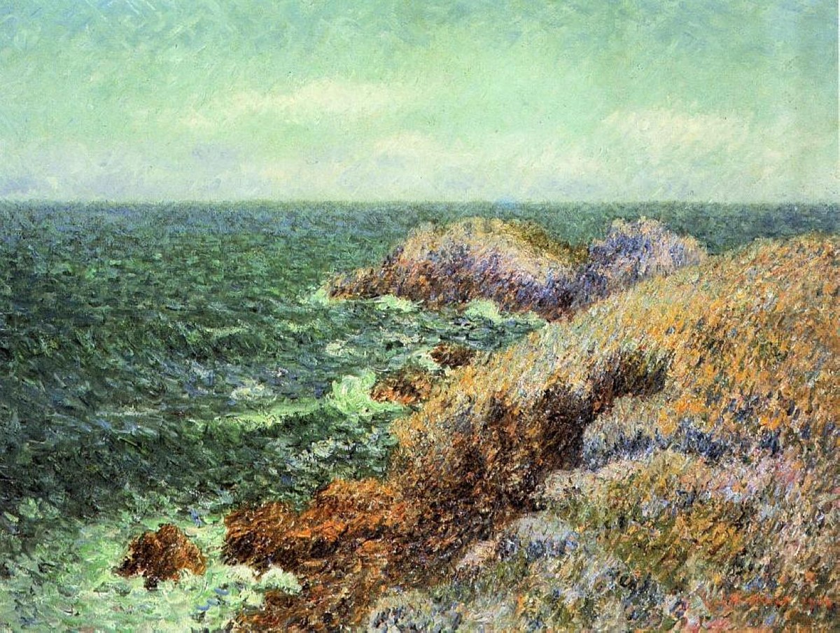 The Rocks of Saint Lunaire by Gustave Loiseau
