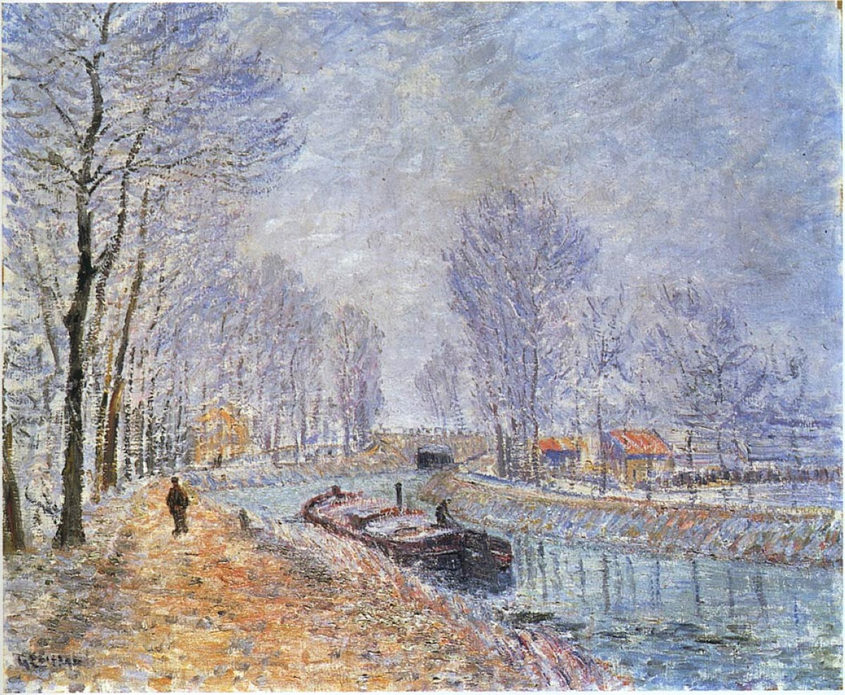 The Seine at Pontoise by Gustave Loiseau