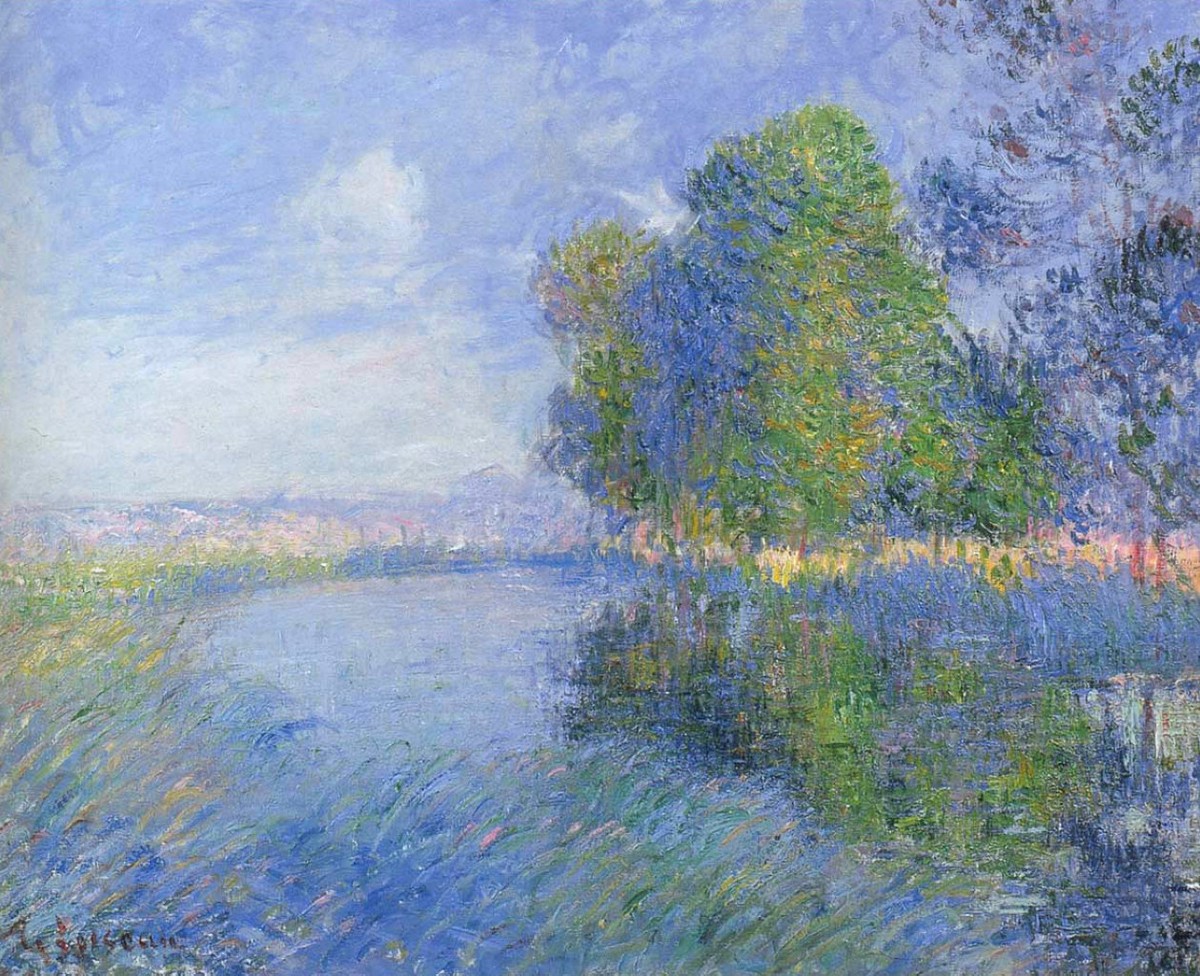 Trees in Bloom by Gustave Loiseau