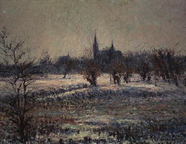 White Frost by Gustave Loiseau