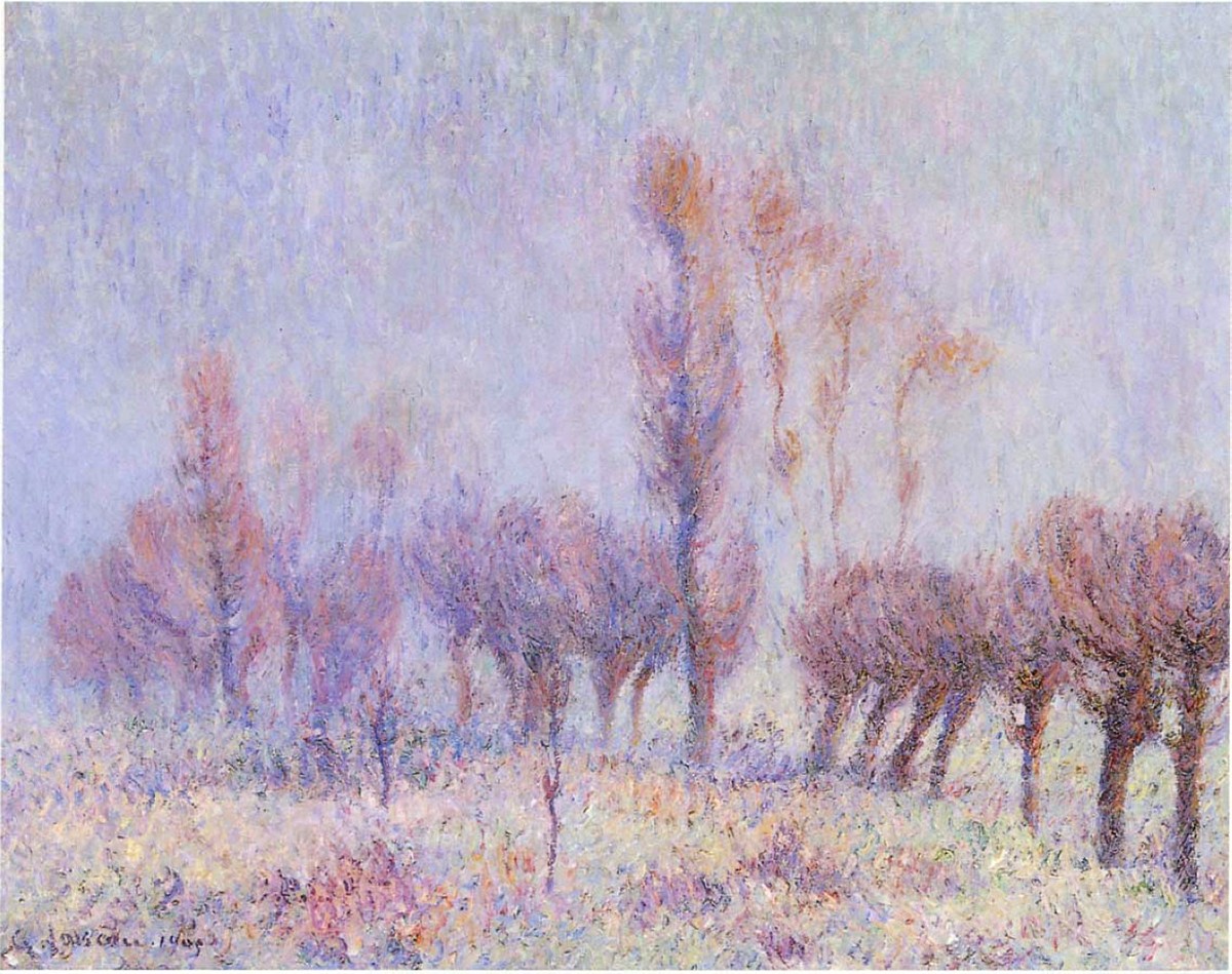 Willows in Fog by Gustave Loiseau