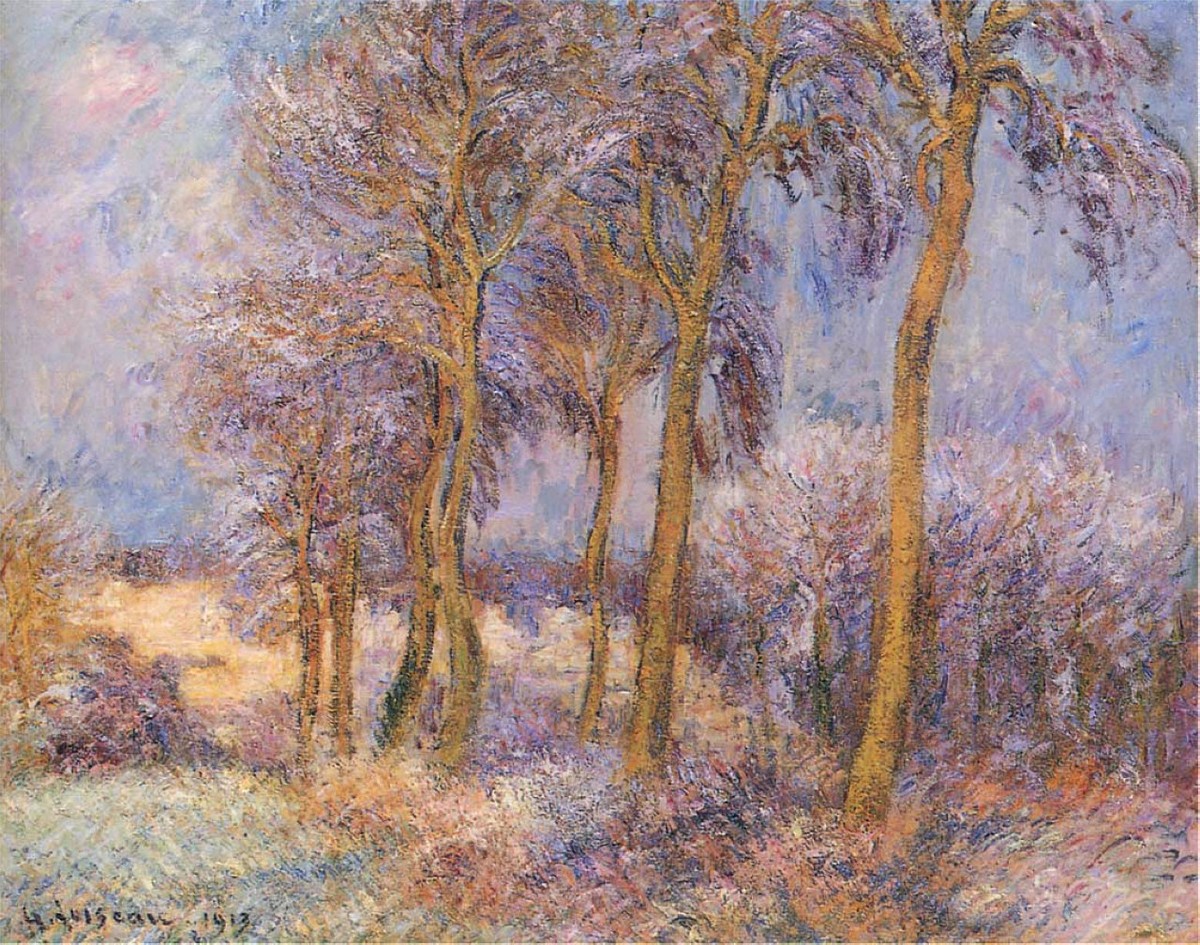 Winter by Gustave Loiseau