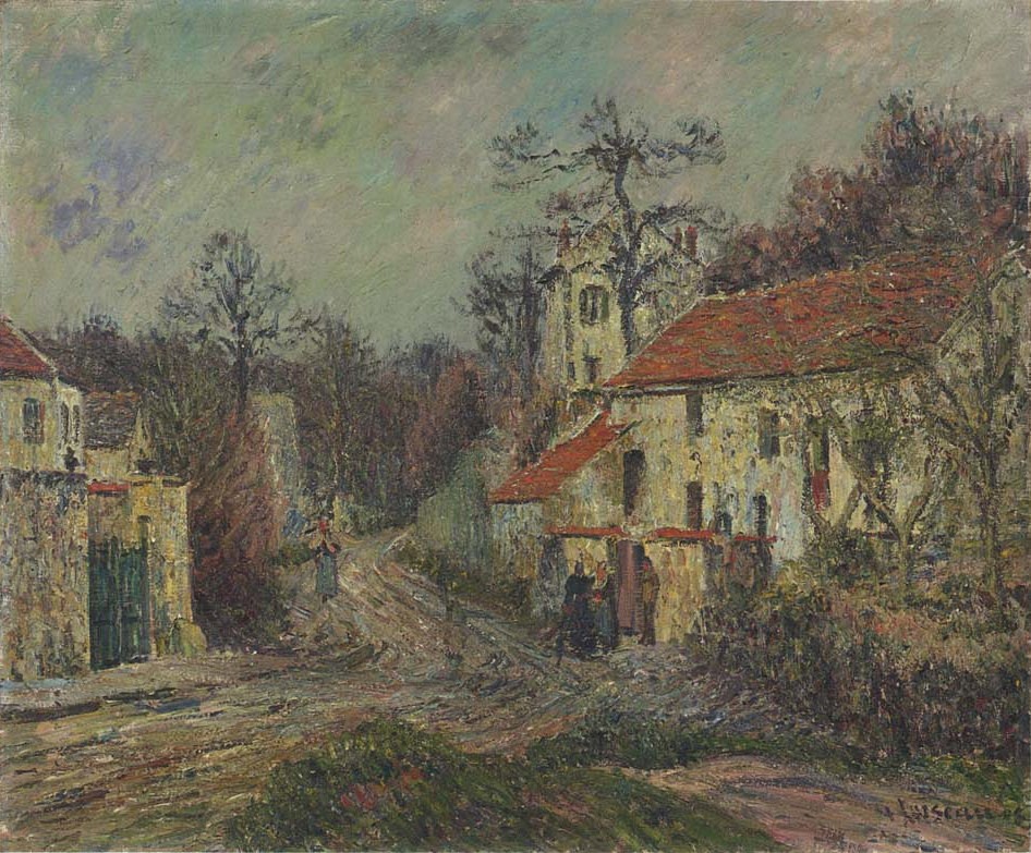 Winter in Chaponival by Gustave Loiseau