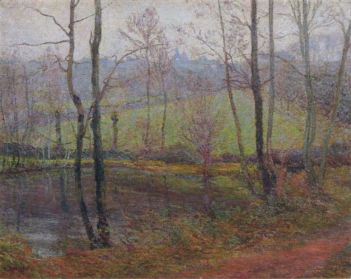 Wooded Landscape by Gustave Loiseau