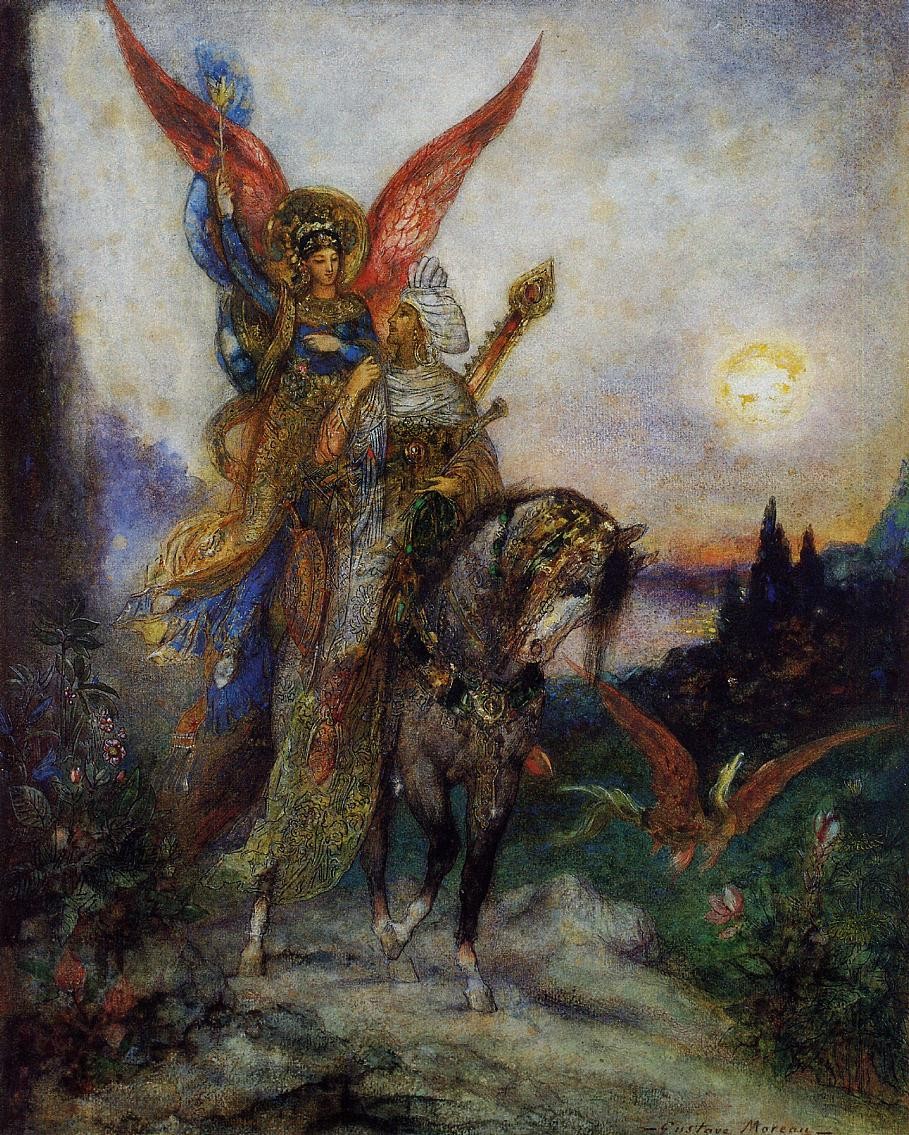 Arabian Poet (Persian) by Gustave Moreau