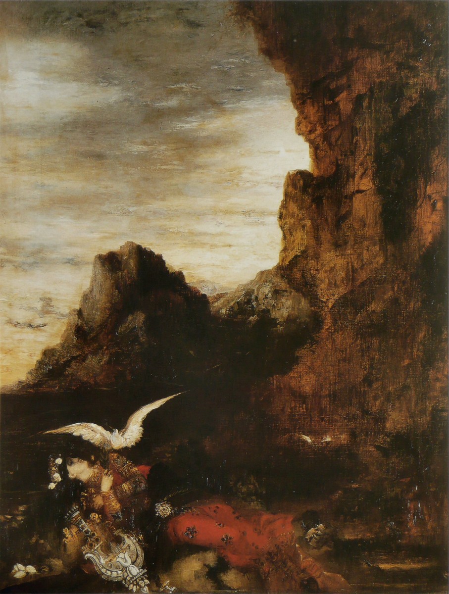 Death of Sappho by Gustave Moreau