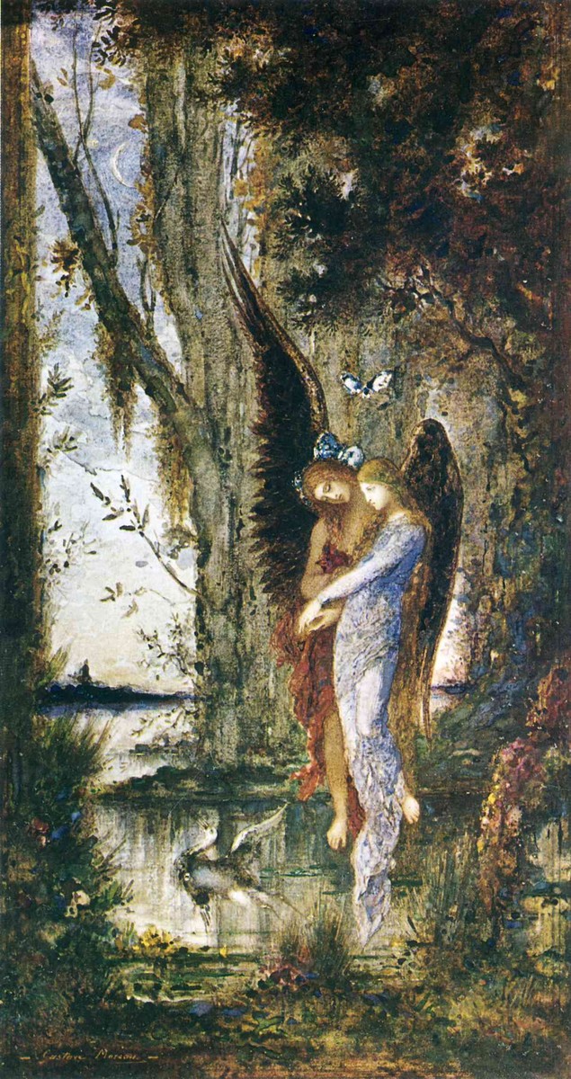 Evening and Sorrow by Gustave Moreau