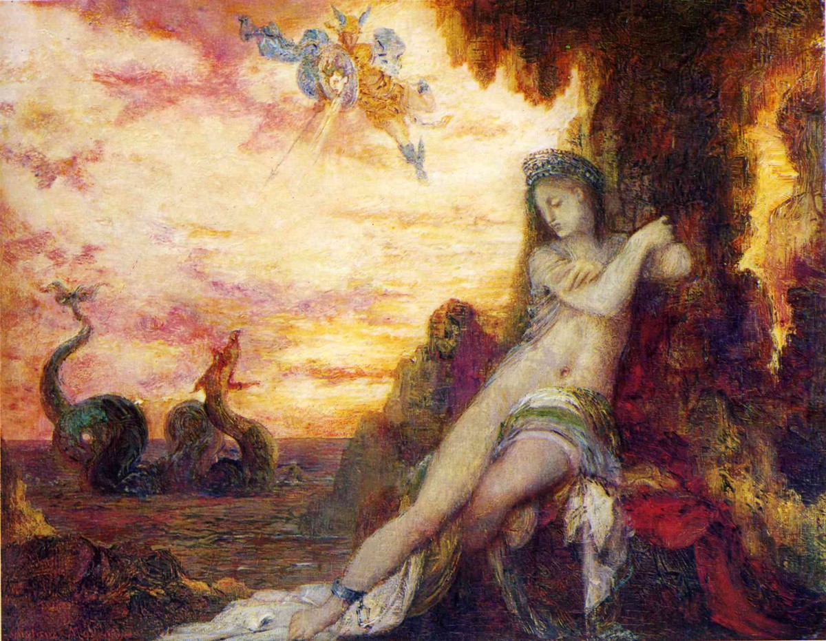 Perseus and Andromeda by Gustave Moreau