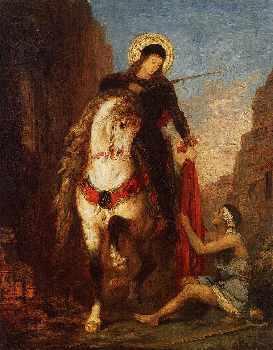 Saint Martin by Gustave Moreau
