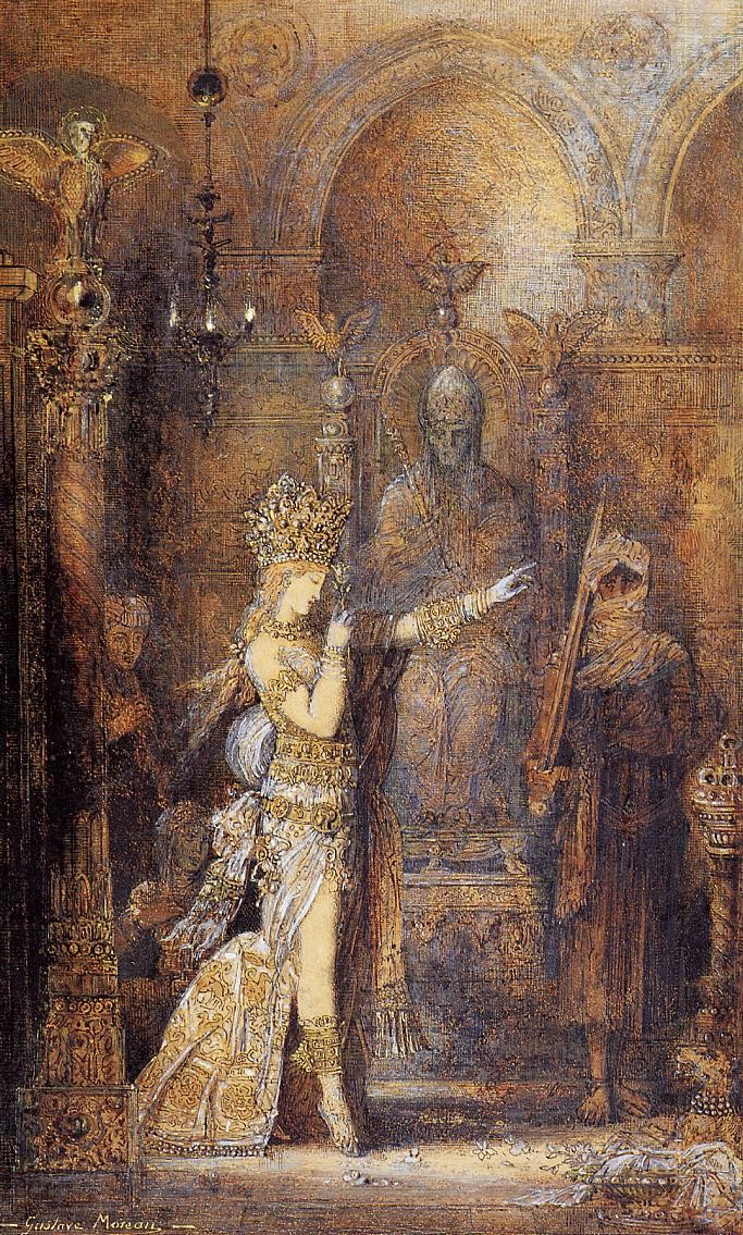 Salome Dancing by Gustave Moreau