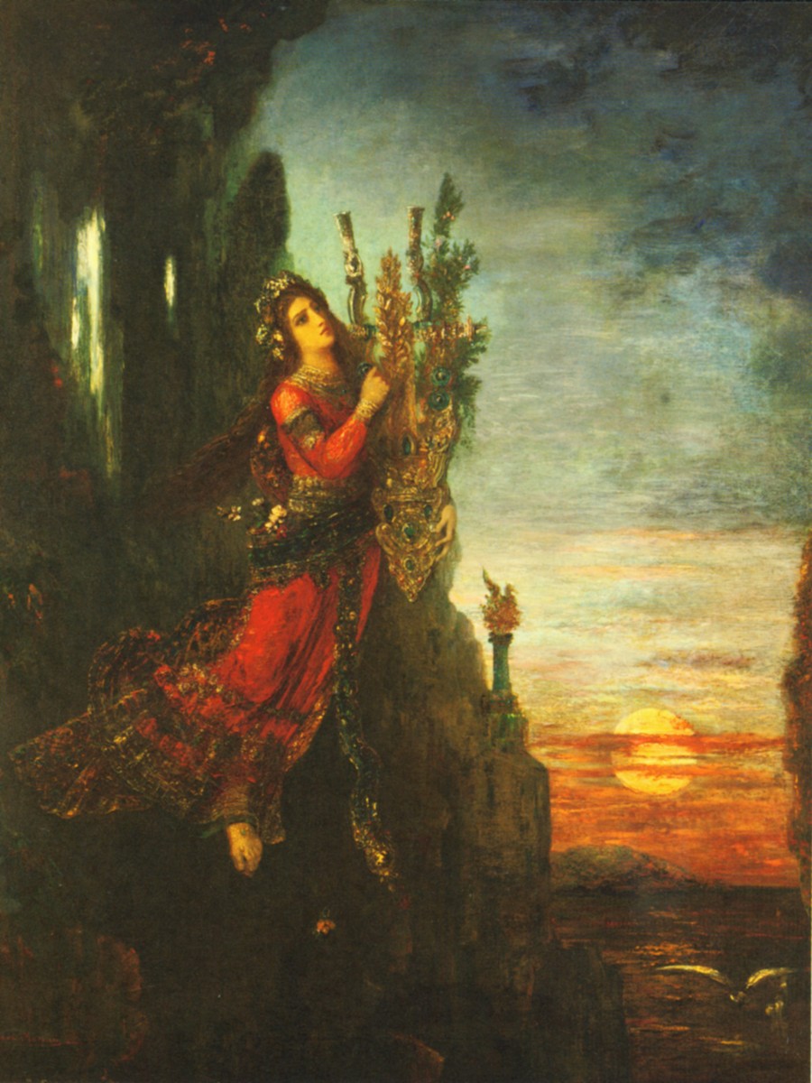 Sappho by Gustave Moreau