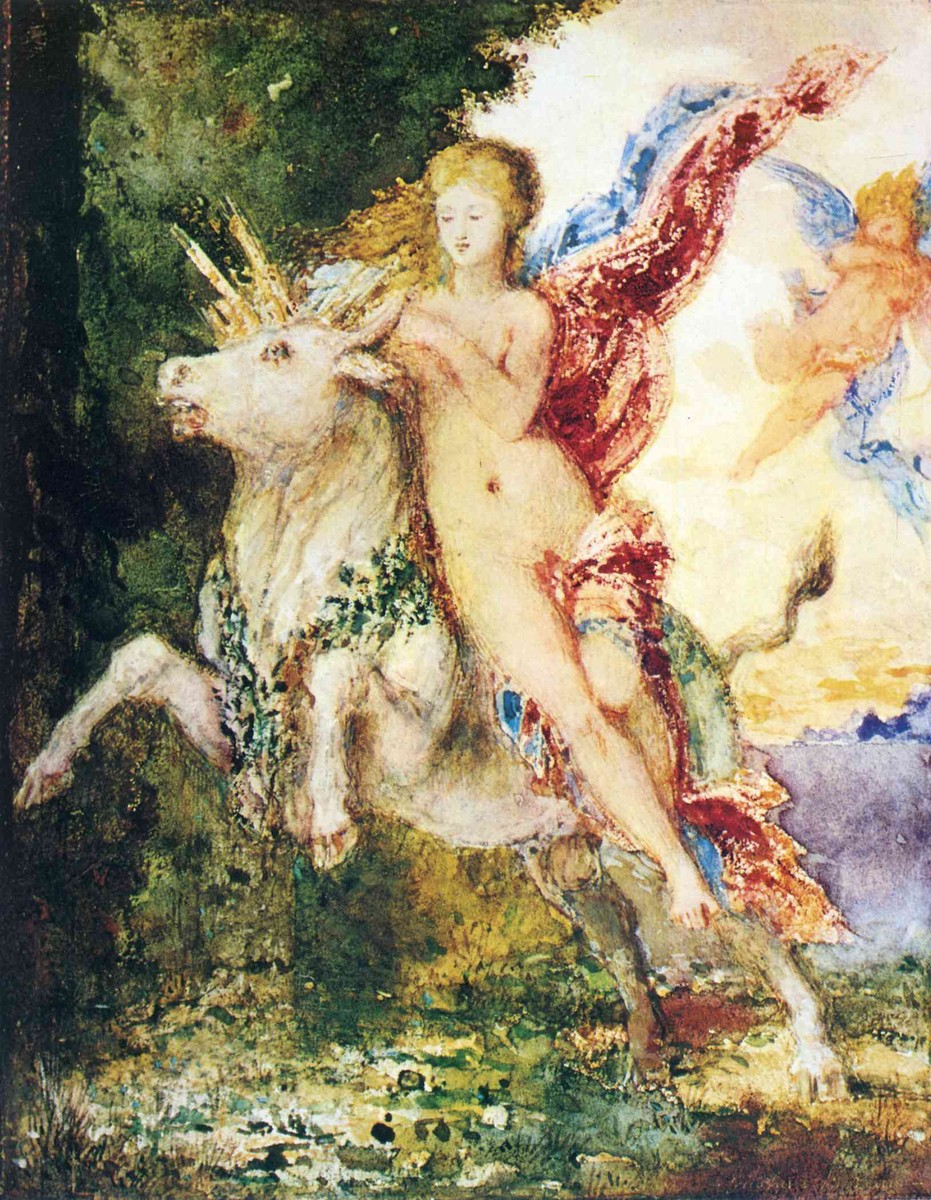 The Abduction of Europa by Gustave Moreau