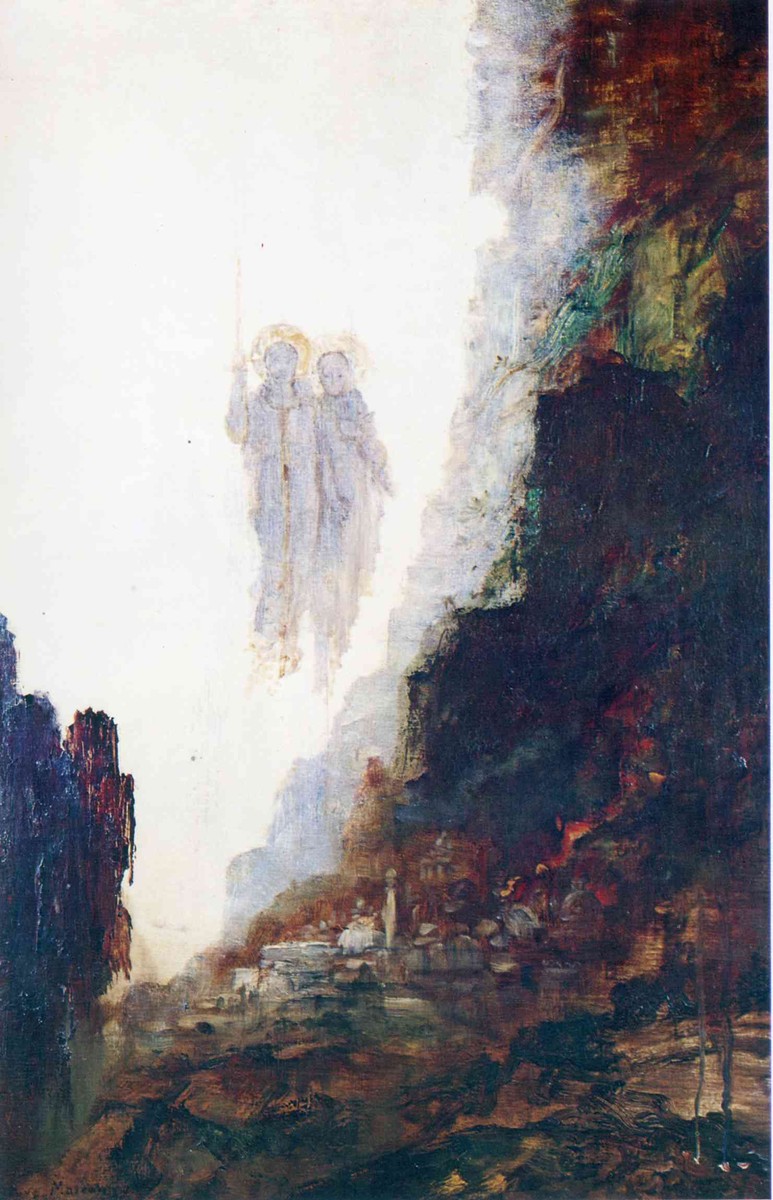 The Angels of Sodom by Gustave Moreau