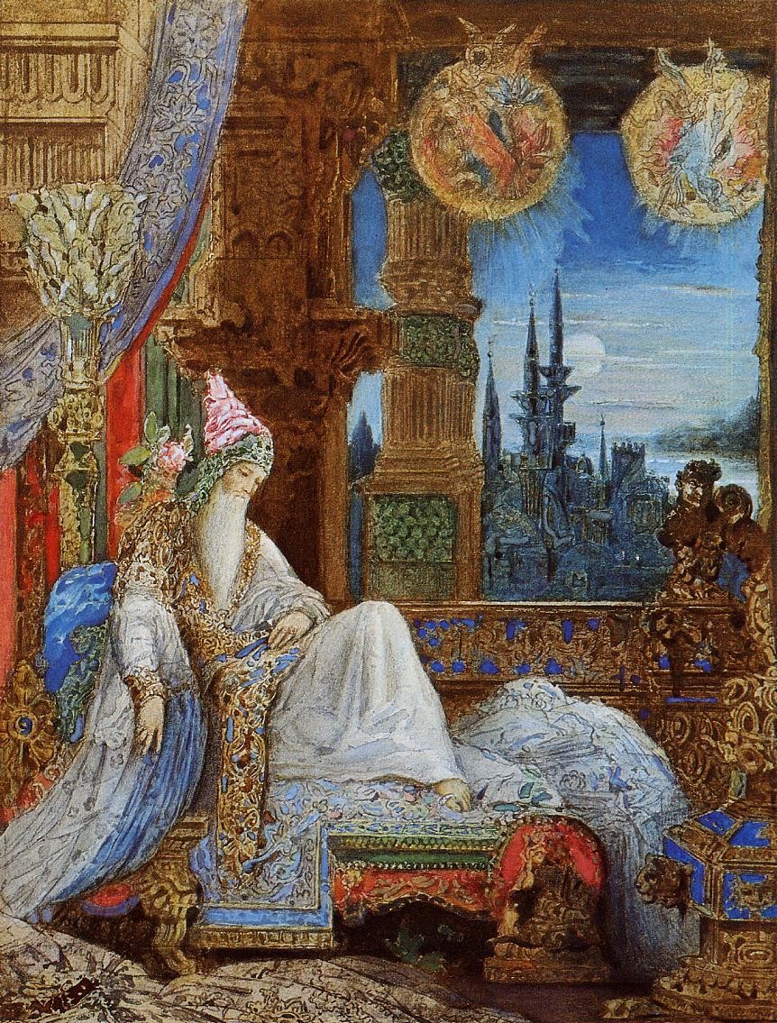 The Dream Haunting the Mogul by Gustave Moreau
