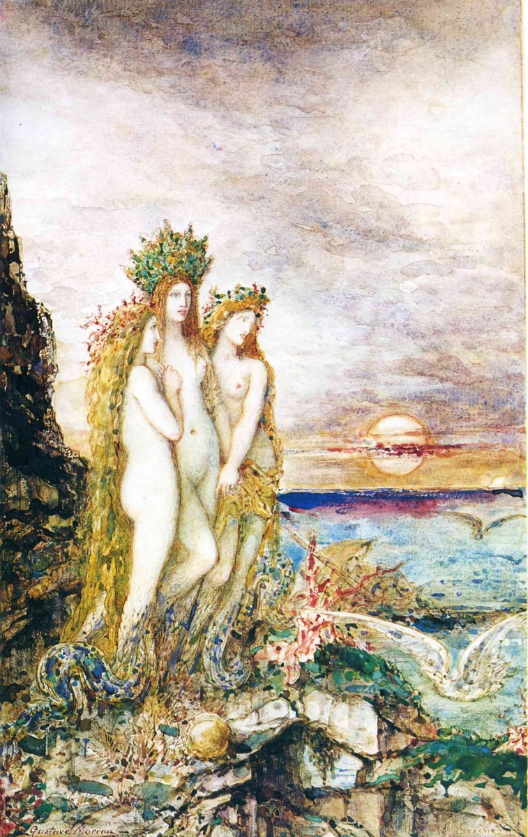 The Sirens by Gustave Moreau