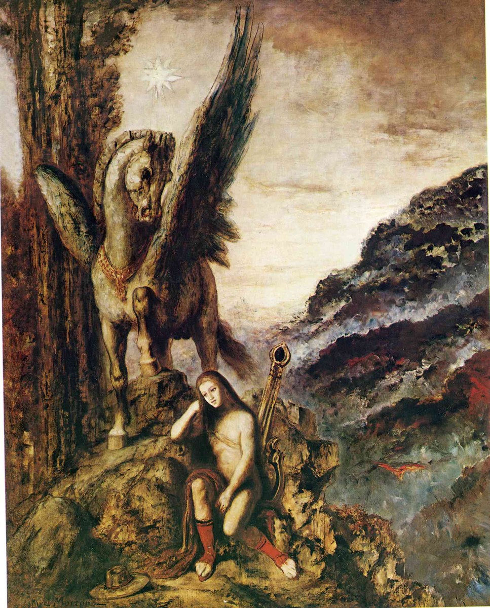 The Traveling Poet by Gustave Moreau