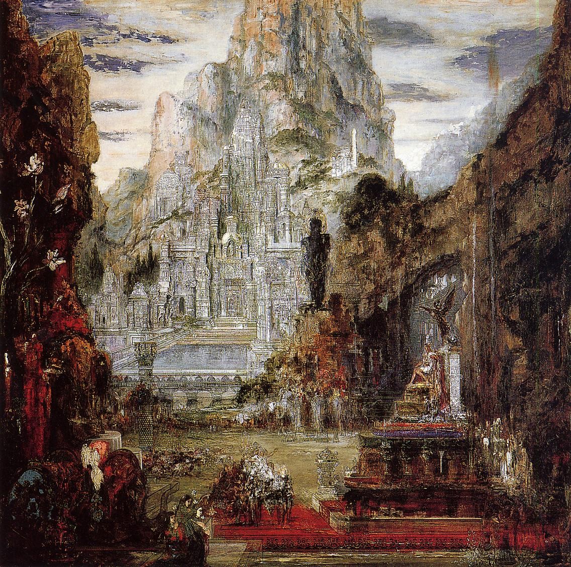 The Triumph of Alexander the Great by Gustave Moreau