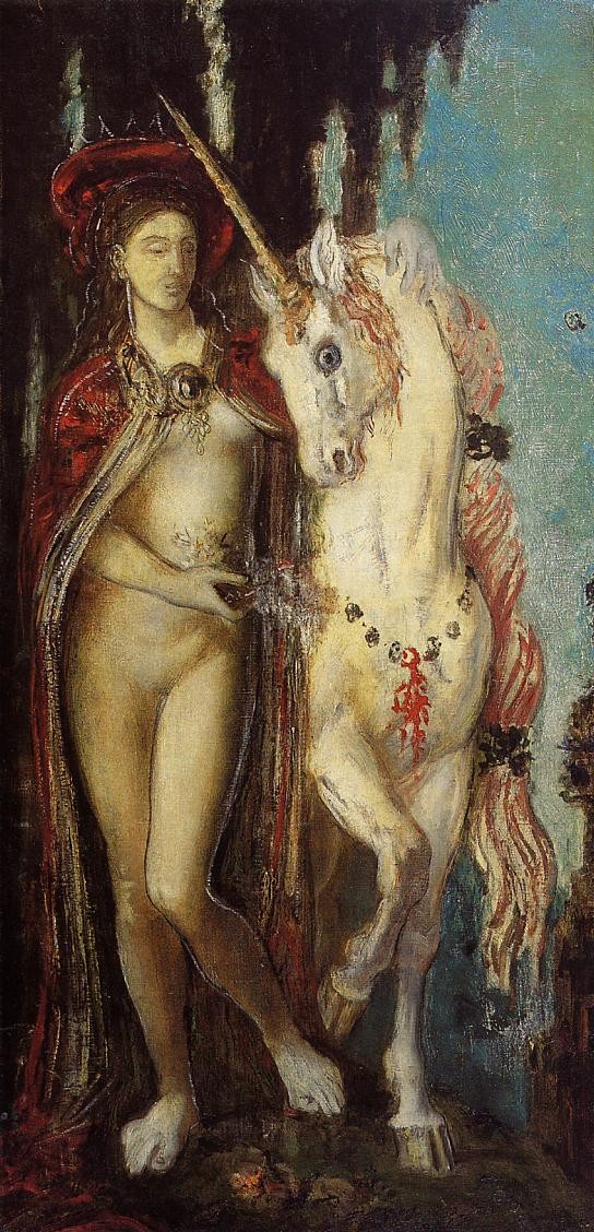 The Unicorn by Gustave Moreau